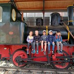 Die Vorschulkinder auf Museumstour mit der Museumsfliege Balduin