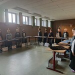 Zaubervorstellung für die Eltern der Vorschulkinder